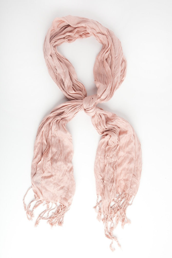 Scarf-Blow Out Scarves Crinkled Collection