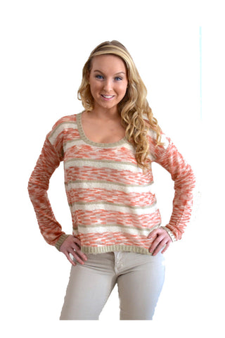 Kensie Stripe Sweater