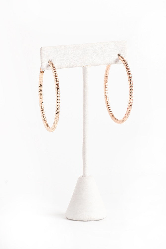 'Loop Earrings' in Gold